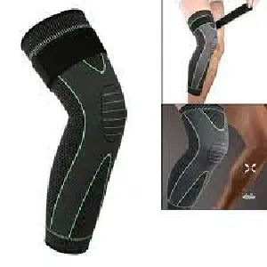 soporte de rodilla con correa extendida