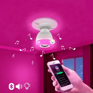 Bombillo Parlante Led Multicolor 112