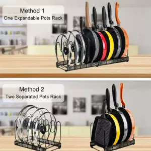 Organizador Expandible Tapas Sarten 9 Co