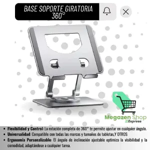 BASE SOPORTE  PARA TABLET 360 MULTIFUNCI