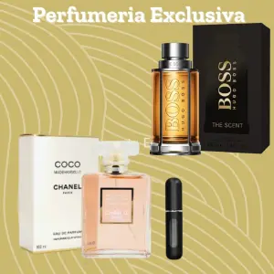 Hugo boss the scent + coco cha+perfumero