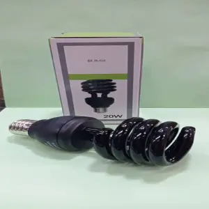 Bombillo luz negra ultravioleta de 20W