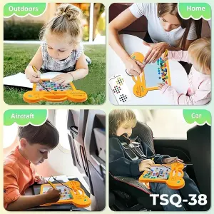 Tablero con puntos de dibujo  magnetico