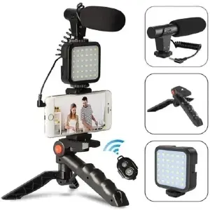 MICROFONO SOPORTE PARA CELULAR AY-49