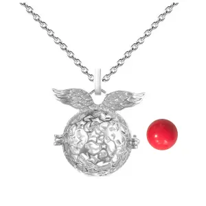 Collar Llamador De Angel Alas Estrellas