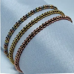 Pulsera Rodio Varios colores Delgada