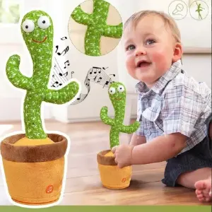 PELUCHE CACTUS BAILARIN RECARGABLE