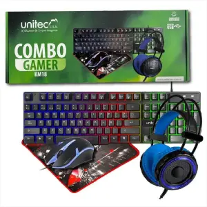 Combo Gamer Unitec 4 Pzas
