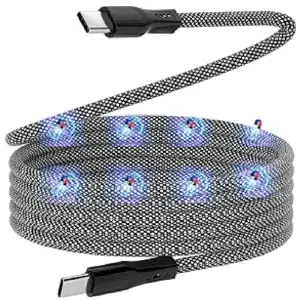 CABLE CARGADOR TIPO C 2.5M CON IMAN NS-X