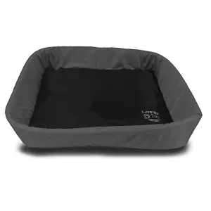 Cama Mascota Con Borde Antifluido