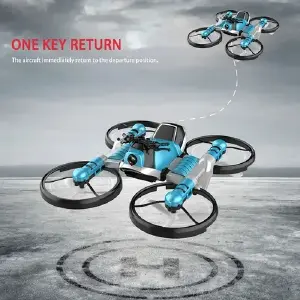 DRONE MOTOCICLETA 2 EN 1 CON CAMARA