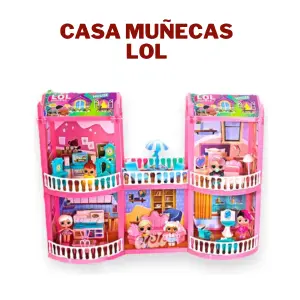 casa de muñeca LOL 133PCS