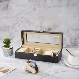 Estuche relojero Organizador Para 6