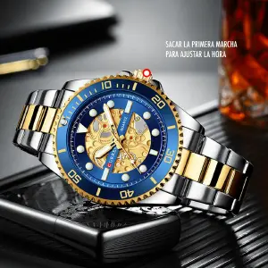 Reloj Curren 8412 Clásico Cuarzo Acero 