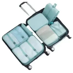 SET BOLSAS VIAJERAS x 7 PIEZAS ORGANIZAD
