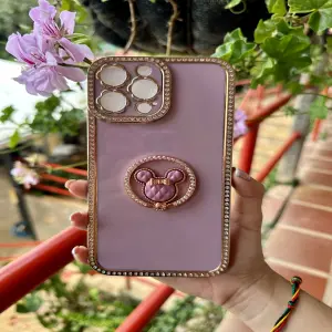 IPhone 13 Pro Max Funda Lila Diamante: Elegancia y Protección - IPHONE 13 PRO MAX FUNDA LILA DIAMANTE