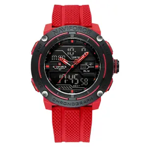 Reloj Naviforce Deportivo Nf7114 Goma Le