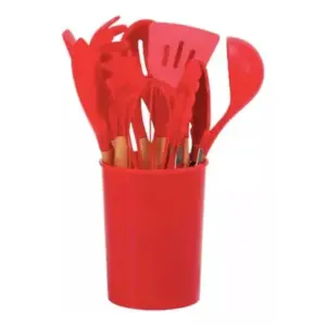 Set X12 Utensilios De Cocina Silicona R