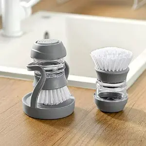 CEPILLO CON DISPENSADOR DE JABON