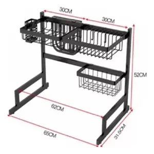 Estante Para Platos Acero Inoxidable