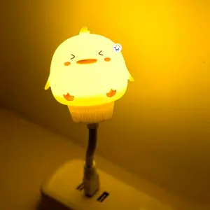 Luz LED De Noche USB Kawaii 7LAMDINO