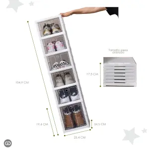 COMBO ZAPATERO PLEGABLE X 2 UNIDADES