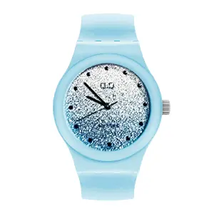 Reloj Q&q Qyq Escarcha Deportivo Dama