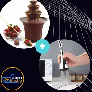 Combo Grifo cocina + fuente de chocolate