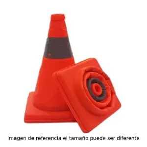 CONO TRAFICO ESCUALIZABLE 75 cms