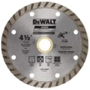 Disco Diamantado Turbo 4-1/2" Dw Dewalt
