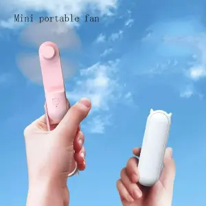 Ventilador Portátil de Mano Power Bank: ¡Frescura dondequiera que vayas! - Ventilador Portátil De Mano Power Bank