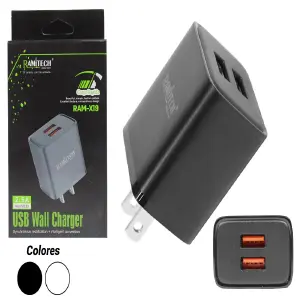 Cargador Usb De 5 V 2.4 A RAM-X19