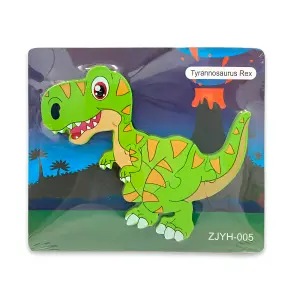 Rompecabezas Didáctico Dinosaurio Colore
