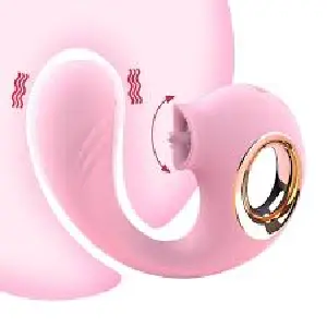 VIBRADOR ESPIRAL CON LENGUA
