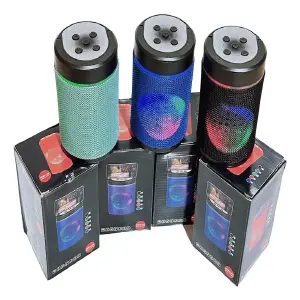 Mini altavoz portátil con soporte de cel