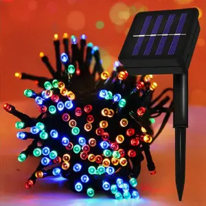 luces Led solares exteriores 200Bombillo