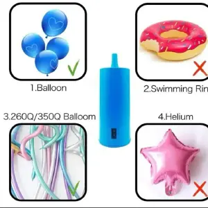 Inflador Multi Figuras: ¡Lleva tus figuras a nuevas alturas! - Inflador multi figuras