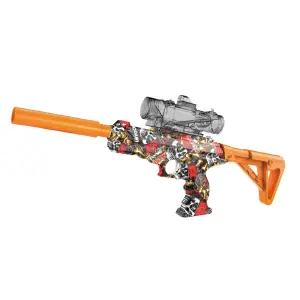 Pistola Juguete Silenciador Automática