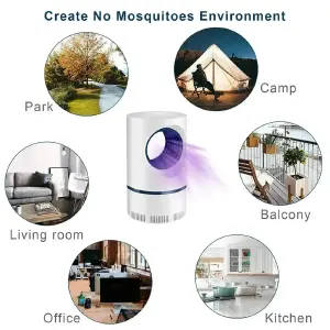 Lampara Mata Insectos Mosquitos Zancudos