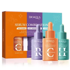 KIT ANTIEDAD x3 SERUM BIOAQUA S