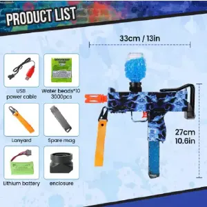 PISTOLA BALAS HIDROGEL A-04
