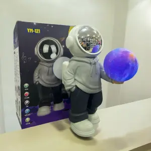 LAMPARA DE MESA ASTRONAUTA C/PARLANTE