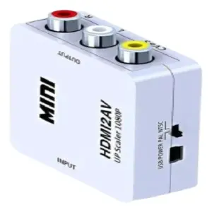 Convertidor Caja Hdmi A Rca Entrada Pal
