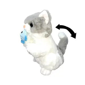 GATO DE PELUCHE INTERACTIVO