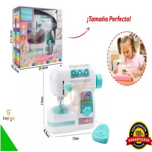 MINI MAQUINA DE COSER Y GUÍA DE VESTIDOS