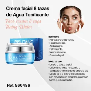 CREMA FACILA 8 TAZAS DE AGUA TONI - La solución perfecta para tus necesidades de hidratación - 560496-CREMA FACILA 8 TAZAS DE AGUA TONI