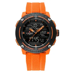 Reloj Naviforce Deportivo Nf7114 Goma Le