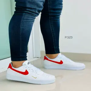 PROMO Nike For One Blanco Rojo