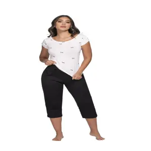 PIJAMA CAPRI EN PIEL DURAZNO ref. 8607