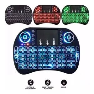 Mini Teclado Inalámbrico Retroiluminado